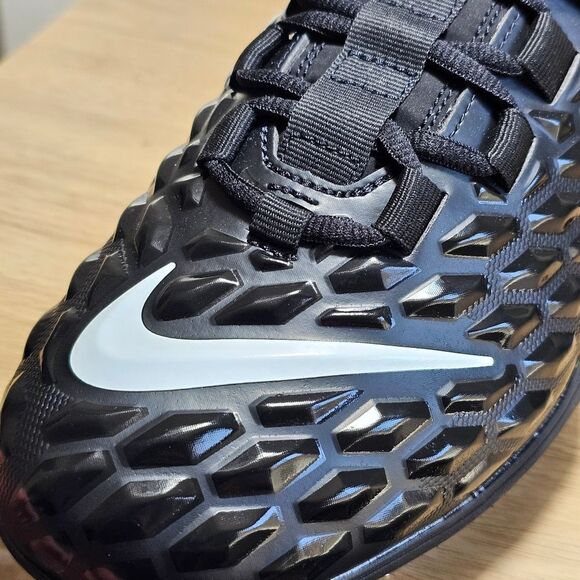 Nike Force Savage Pro 2 Football Cleats Shoes Black White AH4000-100 Men's 11 LE - Picture 7 of 14